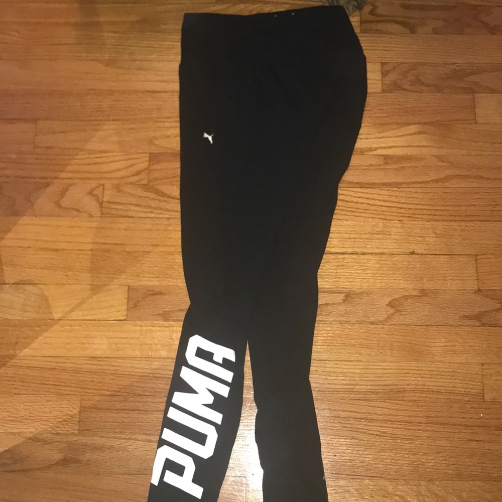 Puma black stretch leggings